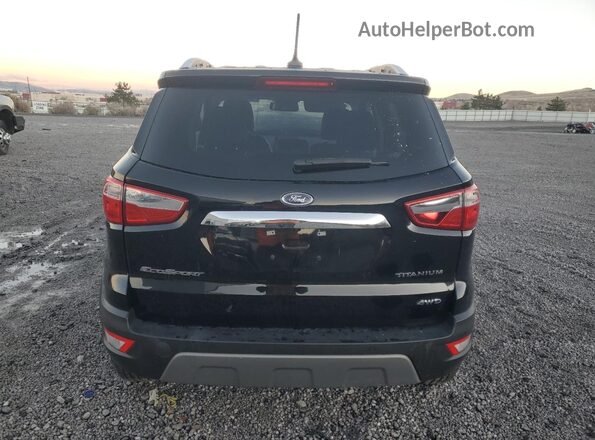 MAJ6S3KL9NC474571 2022 FORD ECOSPORT Black უკანა ხედი