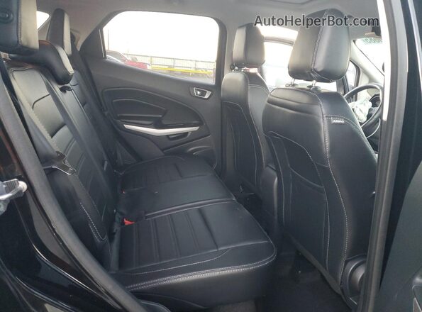 MAJ6S3KL9NC474571 2022 FORD ECOSPORT Black უკანა სალონის ხედი