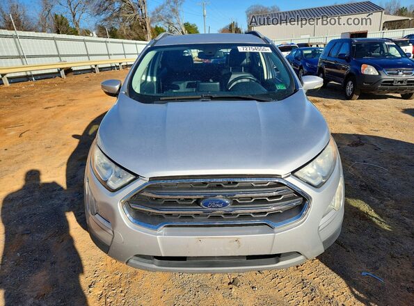 MAJ6S3KLXKC252116 2019 FORD ECOSPORT Silver წინა ხედი
