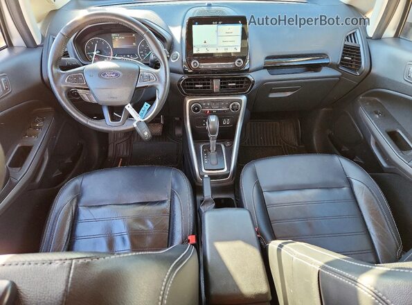 MAJ6S3KLXKC252116 2019 FORD ECOSPORT Silver წინა პანელის ხედი