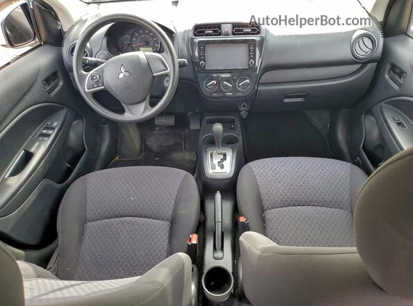 ML32A3HJ0JH009551 2018 MITSUBISHI MIRAGE Silver Առջևի վահանակի տեսք
