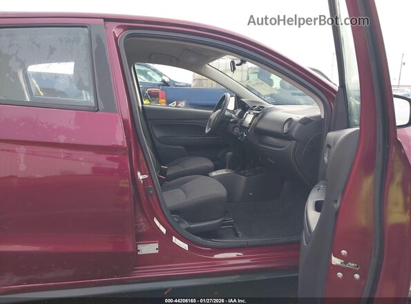 ML32A3HJ2KH011139 2019 MITSUBISHI MIRAGE Темно-бордовый Вид салона спереди