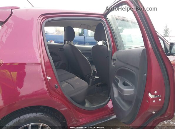 ML32A3HJ2KH011139 2019 MITSUBISHI MIRAGE Темно-бордовый Вид наклейки с VIN-кодом