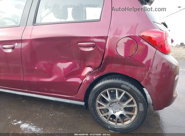 ML32A3HJ2KH011139 2019 MITSUBISHI MIRAGE Темно-бордовый Вид спереди