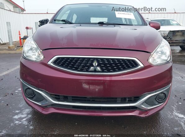 ML32A3HJ2KH011139 2019 MITSUBISHI MIRAGE Темно-бордовый 