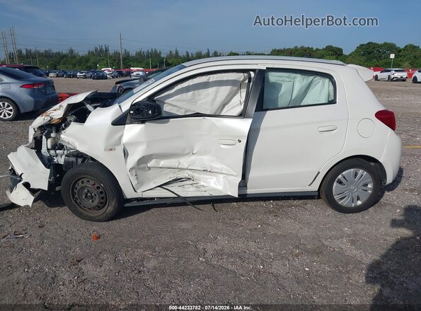 ML32A3HJ3KH001137 2019 MITSUBISHI MIRAGE White Սալոնի 360 աստիճան տեսք