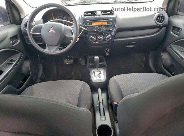 ML32A3HJ8HH017312 2017 MITSUBISHI MIRAGE Черный Вид панели приборов