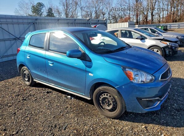 ML32A3HJ9LH000267 2020 MITSUBISHI MIRAGE Blue Delantero derecho