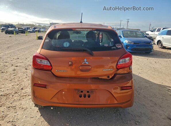 ML32A3HJXKH011020 2019 MITSUBISHI MIRAGE Orange Vista trasera