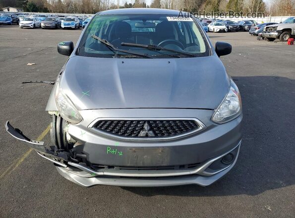ML32A5HJ1KH004436 2019 MITSUBISHI MIRAGE Серебряный Вид спереди