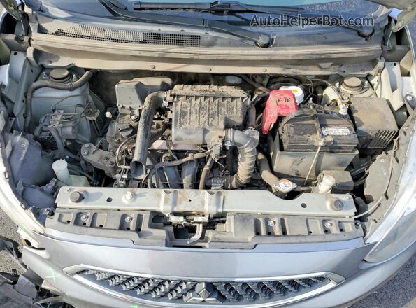 ML32A5HJ1KH004436 2019 MITSUBISHI MIRAGE Серебряный Вид задней части салона