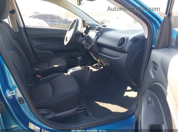 ML32AUHJ0MH009303 2021 MITSUBISHI MIRAGE Синий Вид салона спереди