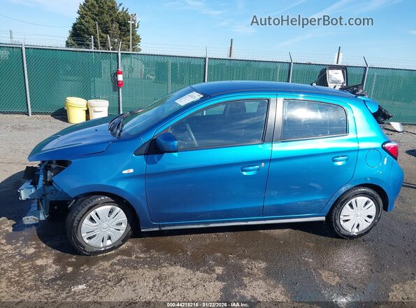 ML32AUHJ0MH009303 2021 MITSUBISHI MIRAGE Синий 