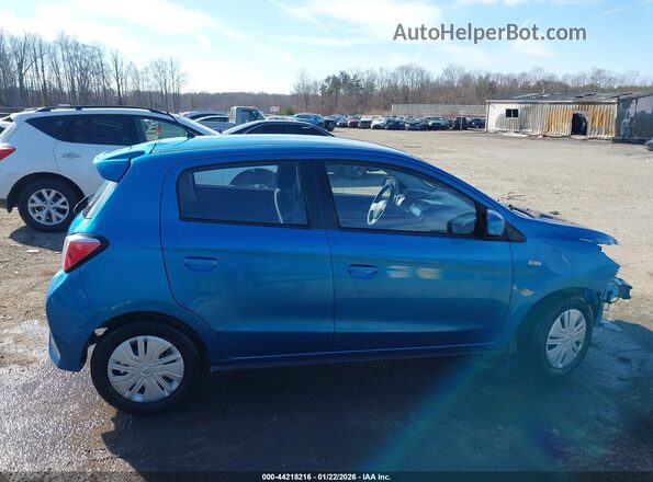 ML32AUHJ0MH009303 2021 MITSUBISHI MIRAGE Синий Панорамный вид салона 360°