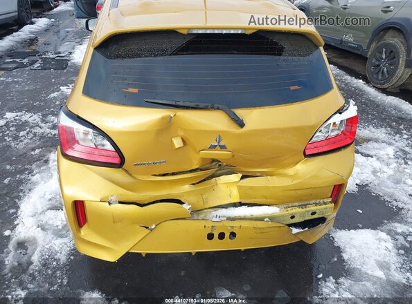 ML32AUHJ2MH001316 2021 MITSUBISHI MIRAGE Yellow 
