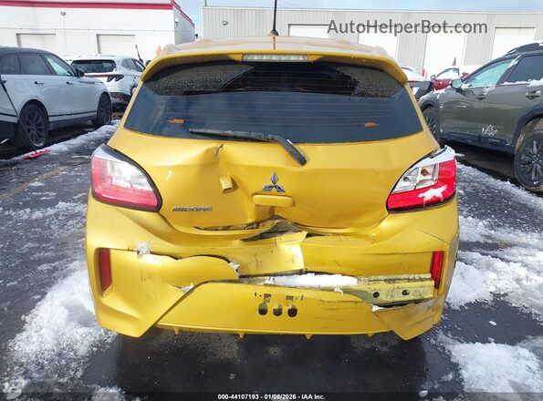 ML32AUHJ2MH001316 2021 MITSUBISHI MIRAGE Yellow 