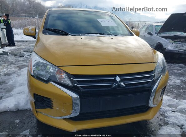 ML32AUHJ2MH001316 2021 MITSUBISHI MIRAGE Yellow 
