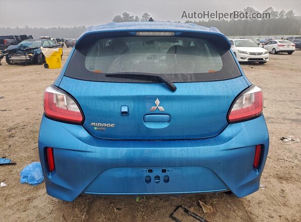 ML32AUHJ3NH008437 2022 MITSUBISHI MIRAGE Blue Հետևի տեսք