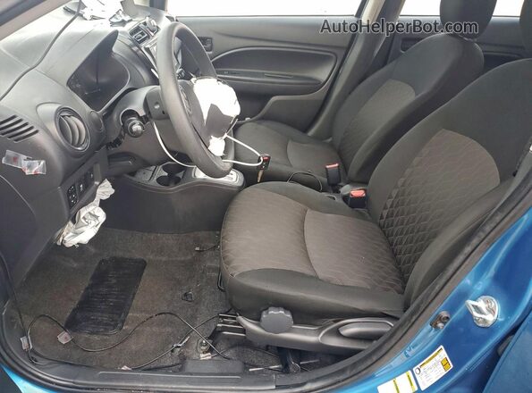 ML32AUHJ3NH008437 2022 MITSUBISHI MIRAGE Blue Սալոնի դիմացի տեսք