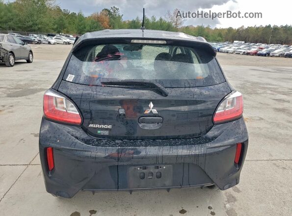 ML32AUHJ4MH012236 2021 MITSUBISHI MIRAGE Black Вид ззаду