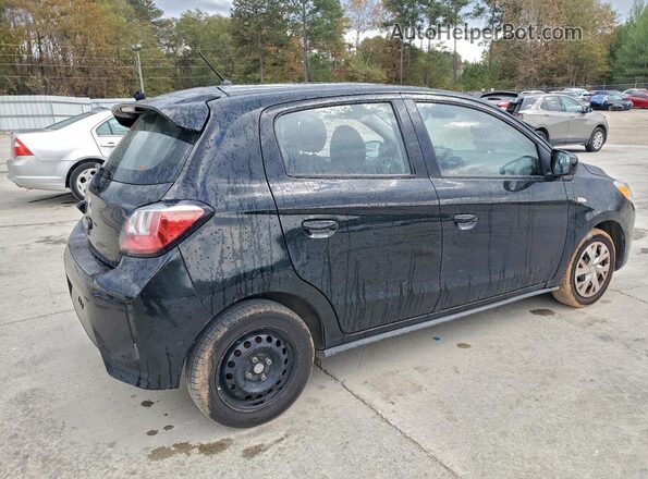 ML32AUHJ4MH012236 2021 MITSUBISHI MIRAGE Black Задня права чверть