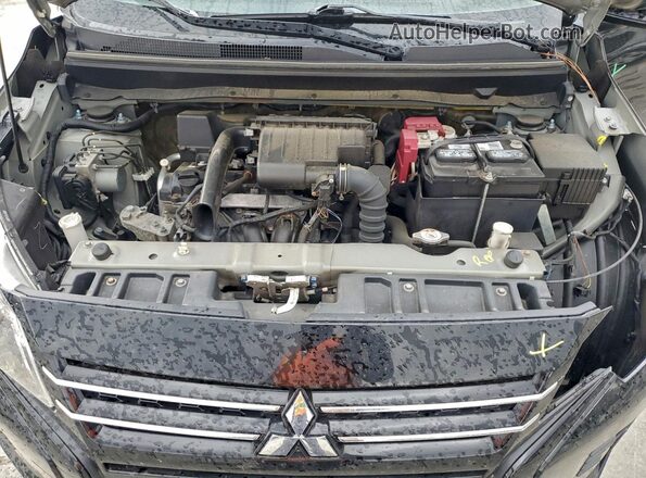 ML32AUHJ4MH012236 2021 MITSUBISHI MIRAGE Black Вид задньої частини салону