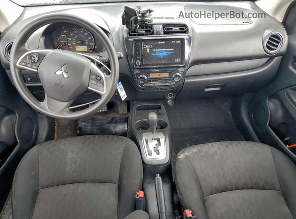 ML32AUHJ4MH012236 2021 MITSUBISHI MIRAGE Black Вид панелі приладів