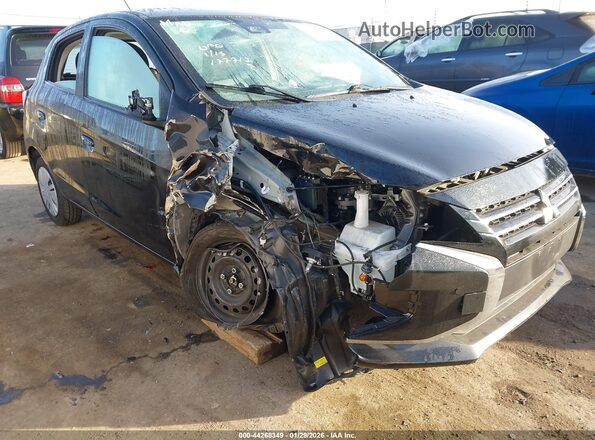 ML32AUHJ4RH019288 2024 MITSUBISHI MIRAGE Black Front view