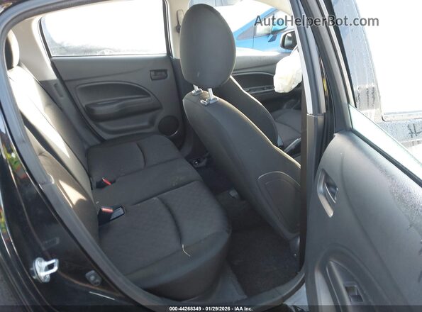 ML32AUHJ4RH019288 2024 MITSUBISHI MIRAGE Black VIN sticker view