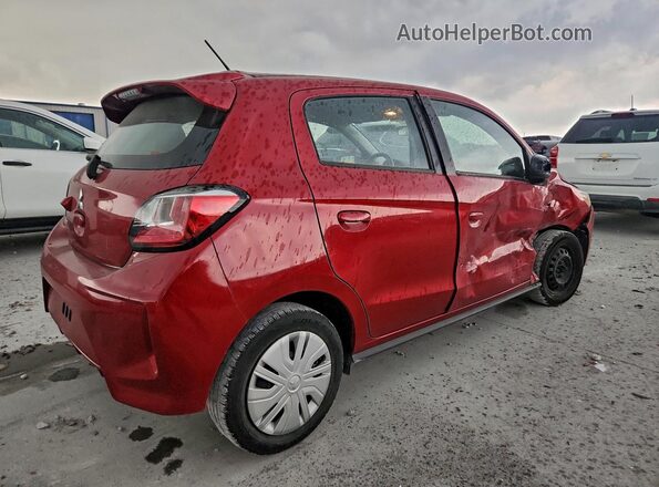 ML32AUHJ6NH001868 2022 MITSUBISHI MIRAGE Red Задня права чверть