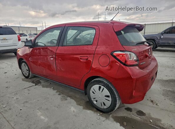 ML32AUHJ6NH001868 2022 MITSUBISHI MIRAGE Red Задня ліва чверть