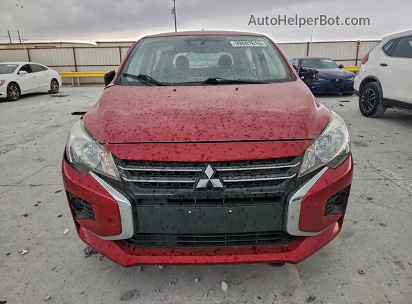 ML32AUHJ6NH001868 2022 MITSUBISHI MIRAGE Red Вид спереду