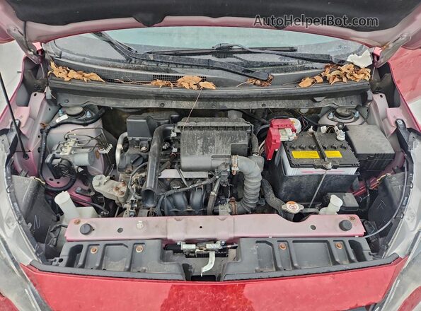 ML32AUHJ6NH001868 2022 MITSUBISHI MIRAGE Red Вид задньої частини салону