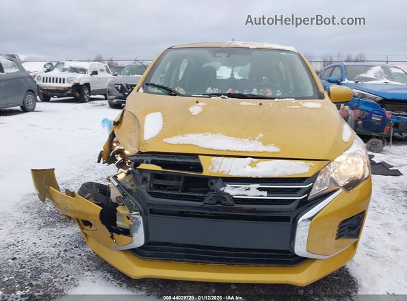 ML32AUHJ7NH001555 2022 MITSUBISHI MIRAGE Золотой Вид задней части салона