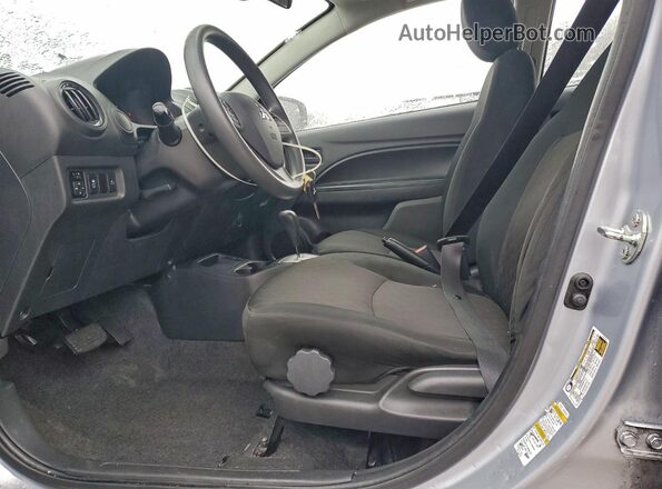 ML32AUHJ7NH001670 2022 MITSUBISHI MIRAGE Gray Вид салону спереду