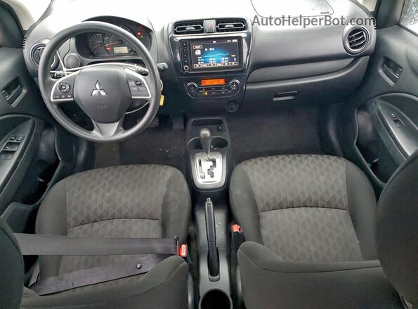 ML32AUHJ7NH001670 2022 MITSUBISHI MIRAGE Gray Вид панелі приладів