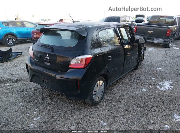 ML32AUHJ7PH004748 2023 MITSUBISHI MIRAGE Black Trasero derecho