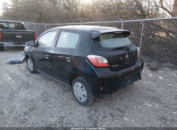 ML32AUHJ7PH004748 2023 MITSUBISHI MIRAGE Black Trasero izquierdo