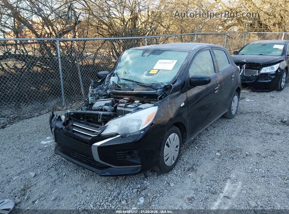 ML32AUHJ7PH004748 2023 MITSUBISHI MIRAGE Black Vista tres cuartos delantera izquierda
