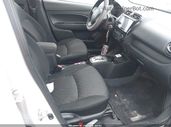 ML32AUHJ8NH001614 2022 MITSUBISHI MIRAGE White Вид салону спереду