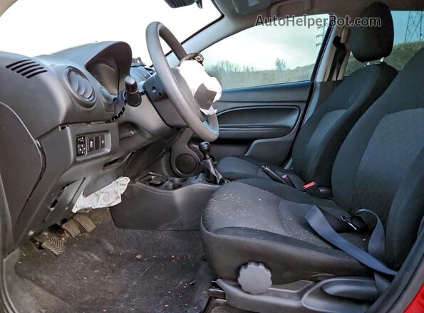 ML32AUHJ9NH001282 2022 MITSUBISHI MIRAGE Red წინა სალონის ხედი