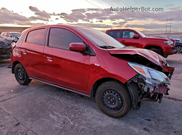 ML32AUHJ9NH001282 2022 MITSUBISHI MIRAGE Red წინა მარჯვენა