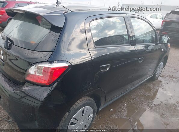 ML32AUHJ9RH037267 2024 MITSUBISHI MIRAGE Black Вид спереду