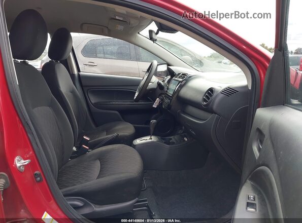 ML32AUHJXNH008824 2022 MITSUBISHI MIRAGE Red წინა სალონის ხედი