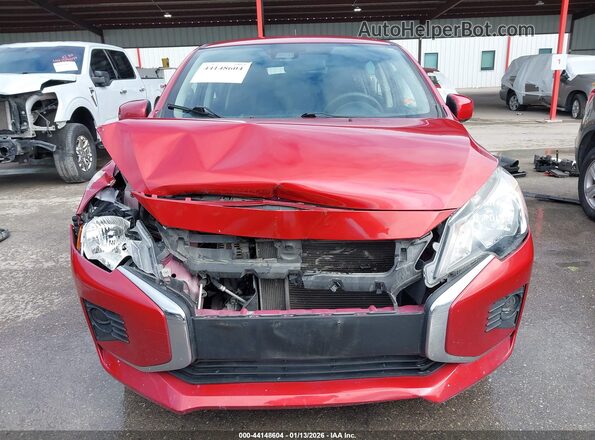 ML32AUHJXNH008824 2022 MITSUBISHI MIRAGE Red უკანა სალონის ხედი