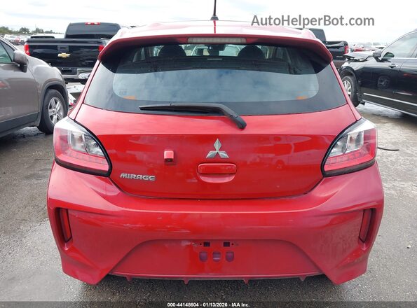 ML32AUHJXNH008824 2022 MITSUBISHI MIRAGE Red 
