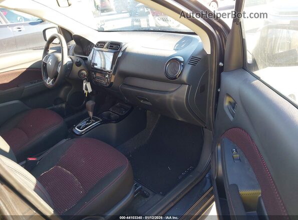 ML32AWHJ3RH030701 2024 MITSUBISHI MIRAGE Black წინა სალონის ხედი