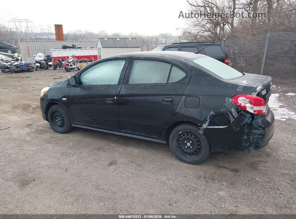 ML32F3FJ0LHF01183 2020 MITSUBISHI MIRAGE G4 Black Trasero izquierdo