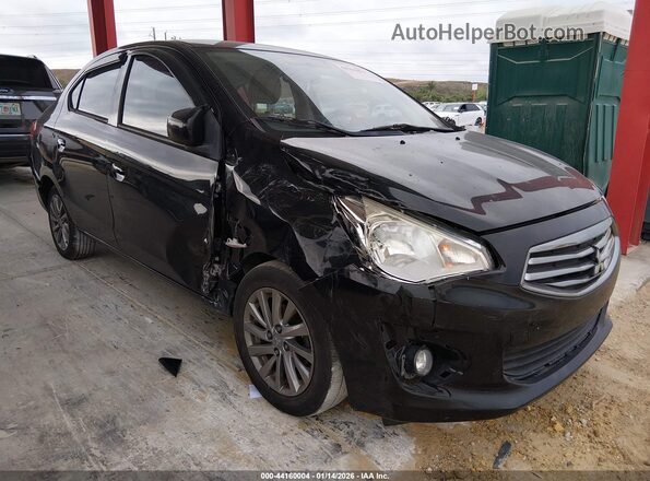 ML32F3FJ1JHF04946 2018 MITSUBISHI MIRAGE G4 Black 