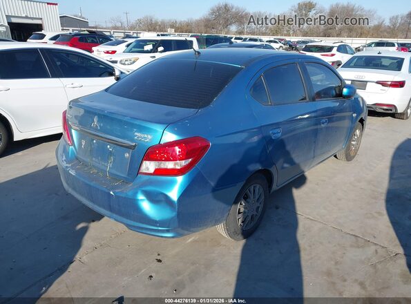 ML32F3FJ2HH000395 2017 MITSUBISHI MIRAGE G4 Turquoise Trasero derecho